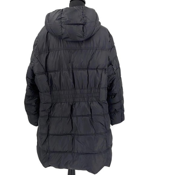 Outdoor Spirit Black Puffer Parka Jacket Coat Plus Size 2X - Picture 6 of 10